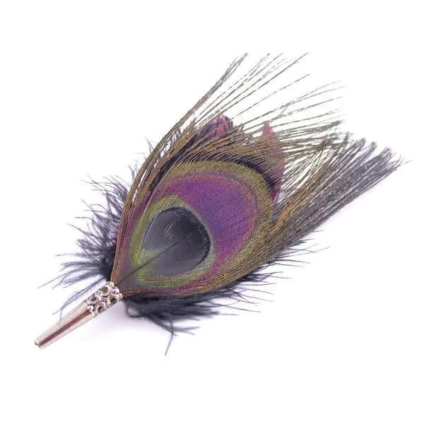 Jaffe Feathers Feather Hat Pin - Gamebird Feathers