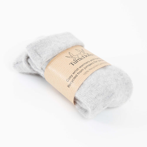 Turtle Doves Cashmere Fingerless Gloves Rain Hat Collection