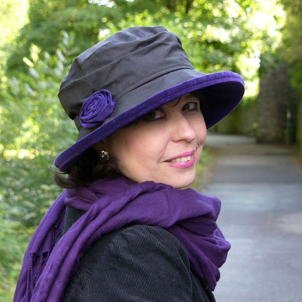 JoJo Hats Elizabeth - Womens Waterproof Hat | Rain Hat Collection