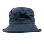 Peak And Brim Nola Ladies Navy Waxed Waterproof Hat 